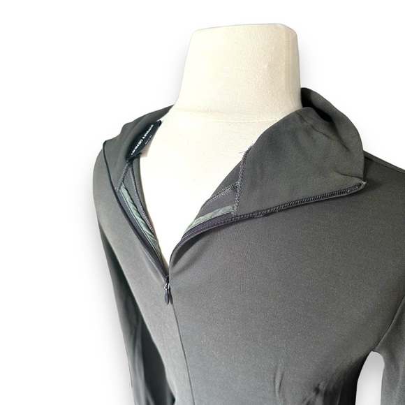 GIORGIO ARMANI | Twist Front Mock Turtleneck Long Sleeve Pullover Top Medium - Picture 7 of 9